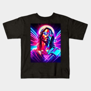 Neon Jesus Kids T-Shirt